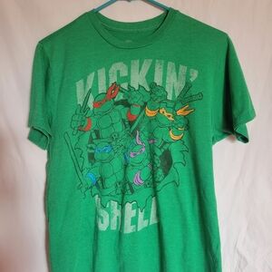 Nickelodeon Teenage Mutant Ninja Turtles Green Short Sleeve Tee